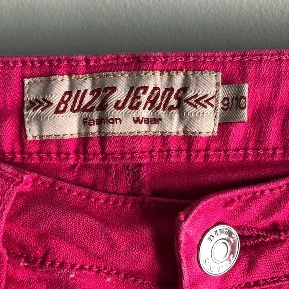 baby Phat Buzz Jeans Hot pink jean pants size 9-10 - Picture 2 of 8